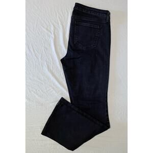 NYDJ Lift/Tuck Barbara Bootcut 5-Pocket Stretch Denim Jeans. Gray, Women's 10.